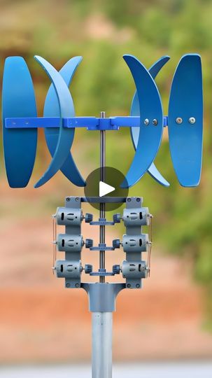 3d Printed Wind Turbine, Wind Power Diy, Homemade Wind Turbine, Alternative Energy Projects, Home Wind Turbine, Diy Wind Turbine, Small Wind Turbine, Wind Power Generator, Free Energy Projects