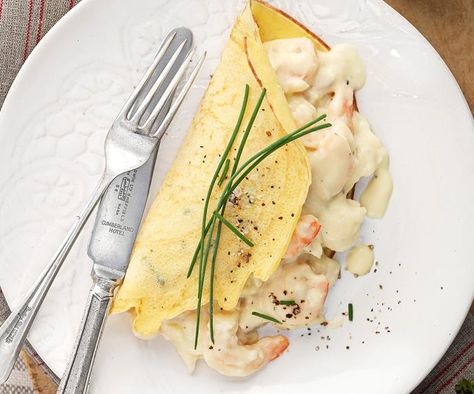 Winter Warmers. Tuck into these hearty meals, perfect for cool nights. Seafood Crepes Recipe, Seafood Crepes, Crêpe Recipe, Aussie Recipes, Crepe Recipe Savory, French Crepe Recipe, Pancake Tuesday, Seafood Lasagna, Strawberry Crepes