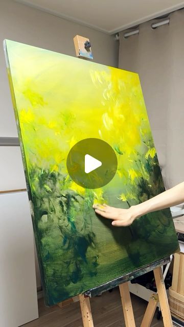 Amazing Art Painting Acrylics, Abstract Flowers Painting, Oil Painting Flowers Modern, Flower Art Painting Acrylic, Simple Abstract Painting Ideas, Pictures To Paint On Canvas, Painting Flowers Acrylic, Acrylic Painting Videos, Four Seasons Painting