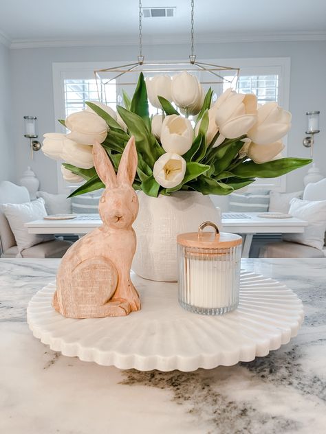 Wood Sitting Bunny - Threshold™ curated on LTK Easter Kitchen Decor, Diy Osterschmuck, Easter Table Centerpieces, Diy Ostern, Spring Easter Crafts, Easter Inspiration, Easter Flowers, Easter Crafts Diy, Easter Centerpieces