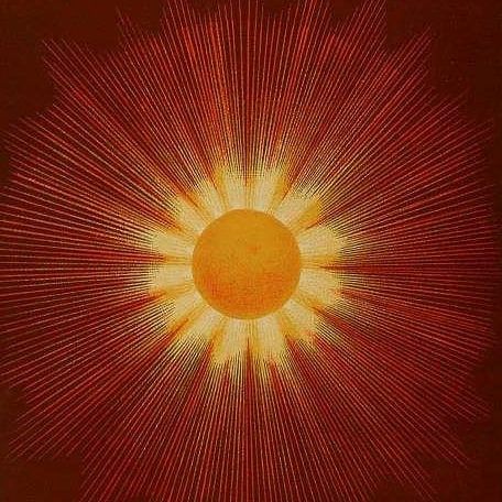 Stephen Ellcock on Instagram: “The Sun , Plate 1 from 'Electro astronomical atlas ... with explanatory notes, questions and answers' by Joseph W Spoor, 1874 - detail” Traditional Advent Calendar, Sun Aesthetic, Celestial Art, Solar Eclipse, Spiritual Art, Assemblage, Constellations, Art Wallpaper, Chakra