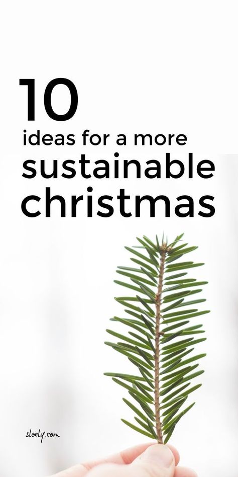 Simple tips for enjoying a more sustainable Christmas with much less waste. These easy sustainable living ideas will help you have for a more joyful Christmas with zero waste, eco friendly and ethical gifts, decorations and gift wrapping. #sustainableliving #sustainablelifestyle #sustainablechristmas #zerowastechristmas #ecofriendly #ethical #christmas #ecofriendlychristmas Sustainable Living Diy, Zero Waste Holiday, Sustainable Christmas Gifts, Navidad Natural, Sustainable Holiday, Sustainable Housing, Zero Waste Christmas, Eco Christmas, Eco Friendly Holiday