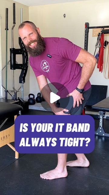 Cory Payne | Online Posture & Movement Coach on Instagram: "🔥 Say Goodbye to Tight IT Bands! 🔥  Tired of battling stubborn IT band tightness with no relief in sight? 🤔 It’s time to shift gears and target the real culprits: your TFL and vastus lateralis! 💪  By engaging your inner thighs, you’ll start to switch off those tight IT band troublemakers.  Don’t forget to shoot us a message with the keyword “IT band” for even more expert tips and guidance.  #ITBandRelief #AdductorActivation #UnlockYourHips #Mobility #Chiroprator #Physicaltherapy #Stretching #Strengthtraining" Tfl Stretch, Tight It Band, It Band Stretches, It Band, Inner Thigh, Saying Goodbye, Physical Therapy, Strength Training, Stretching