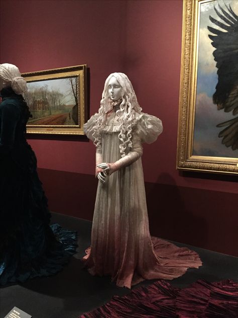 Crimson Peak/ Guillermo del Toro exhibit-LACMA Gala Themes, The Legend Of Sleepy Hollow, Crimson Peak, Movie Costumes, Fantasy Fashion, Historical Fashion, Costume Design, Dark Art, Night Gown