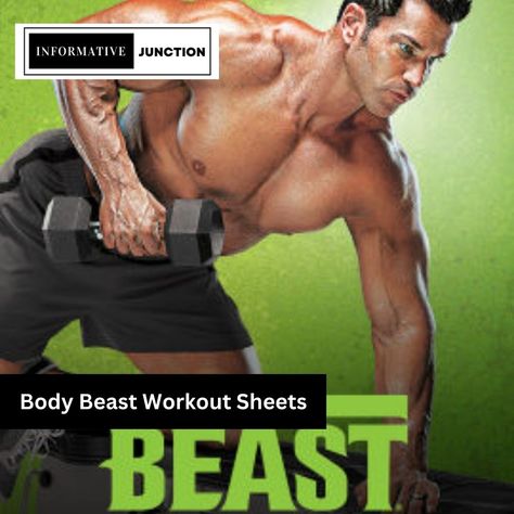 "Optimizing Gains with Body Beast Workout Sheets: Your Key to Success" Body Beast Workout Sheets, Workout Sheets, Beast Workout, Body Beast, Reduce Body Fat, Push Yourself, Ideal Body, Fitness Experts, Key To Success