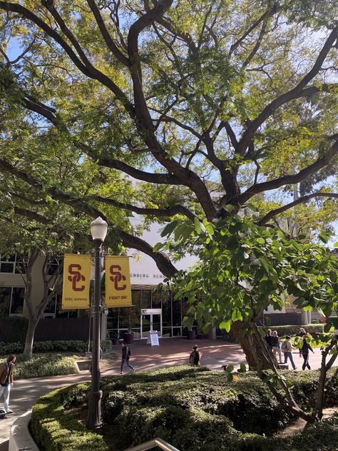 USC Campus USC Annenberg Usc Student Aesthetic, Usc University Aesthetic, Usc Campus Aesthetic, Usc Aesthetic Wallpaper, Usc Aesthetic Campus, California College Aesthetic, Campus Life Aesthetic, Manifesting University, Usc Annenberg