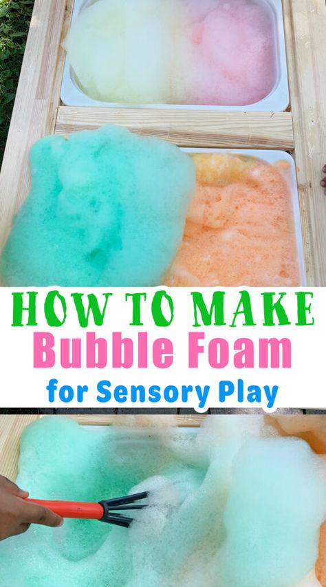 Sensory Based Activities, Cheap Sensory Bin Ideas, Sensory Ideas For Preschool, Foam Sensory Bin, Camping Crafts For Toddlers, Sensory Bin For Toddlers, Texture Craft, Sensory Bin Activities, Sensory Play For Toddlers