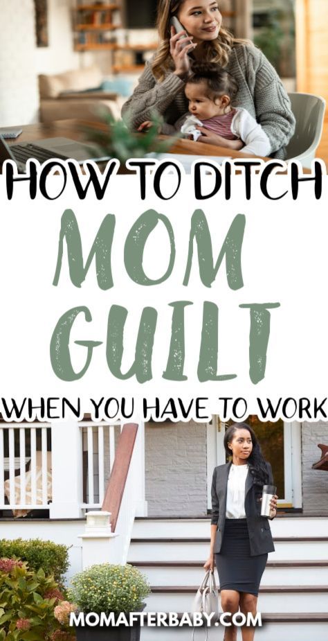 Working Mom Guilt, Mindful Parenting, Mom Guilt, Go To Work, Relaxation Techniques, Working Mom, Mom Hacks, Mom Help, Stay At Home Mom