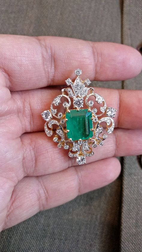 Men's Brooch, Emerald Style, Brooch Men, Antique Brooches, Gold Jewelry Necklace, Diamond Brooch, Antique Necklace, Brooch Jewelry, Crystal Brooch