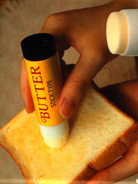 Butter stick. Genius! Useless Inventions, Butter Stick, Unusual Design, Stick Of Butter, Kitchen Stuff, Tostadas, Cool Gadgets, Luxury Living, Kitchen Gadgets