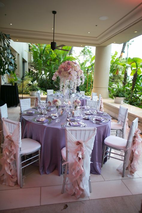 Purple Tablecloth, Reception Chairs, Violet Wedding, Wedding Blush, Wedding Tablecloths, Lilac Wedding, Reception Chair, Wedding Entrance, Venue Decor