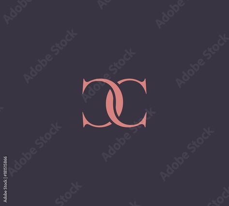 Cc Initials Logo, Cc Logo Ideas, Cc Monogram Logo, Cc Logo Design Ideas, C Initial Tattoo, Cc Logo Design, Cc Monogram, Initials Logo Letters, Timeless Logo Design