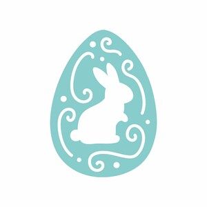 Silhouette Design Store - Easter Cracked Easter Egg Template, Easter Egg Pattern Design, Easter Egg Silhouette, Easter Egg Outline, Easter Bunny Silhouette, Boho Easter, Underwater Animals, 3d Cards, 3d Paper Crafts