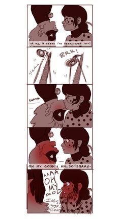 Miraculous Ladybug Ladybug X Chat Noir Kiss, Ladybug Adrien, Anime Miraculous Ladybug, Comics Ladybug, Ladybug Und Cat Noir, Ladybugs Movie, Mlb Comics, Miraculous Ladybug Kiss, Tikki Y Plagg