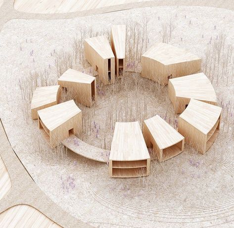 Instagram Community, Community Hub, Pavilion Architecture, Community Centre, Archi Design, Arch Model, Architectural Models, Concept Diagram, Architecture Concept Drawings