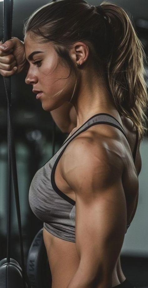 Strong Women Fitness Inspiration, Strong Woman Picture, Female Physique Inspiration, Girls Working Out, Strong Women Gym, Buff Women Aesthetic, Tone Muscles Women, Female Arms, Boxer Women