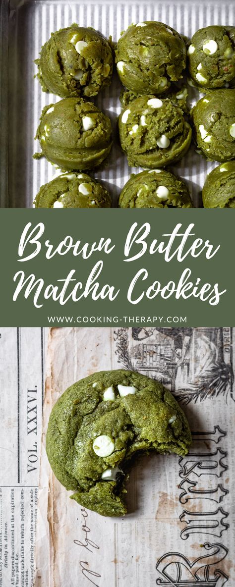 Matcha Cookies Recipe, Ice Cream Matcha, White Chocolate Matcha, Matcha Dessert Recipes, Cake Matcha, Matcha Baking, Desserts Japonais, Recipes Chili, Pasta Bread