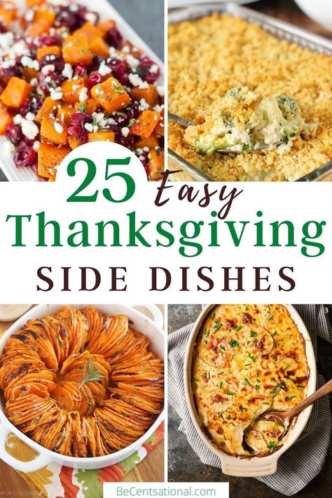 Vegetable Side Dishes For A Crowd Slow Cooker, Friendsgiving Sides, Easy Thanksgiving Side Dishes, Meal Sides, Thanksgiving Recipes Side Dishes Easy, Thanksgiving Turkey Dinner, Thanksgiving Meals, Thanksgiving Appetizer, Thanksgiving Leftover