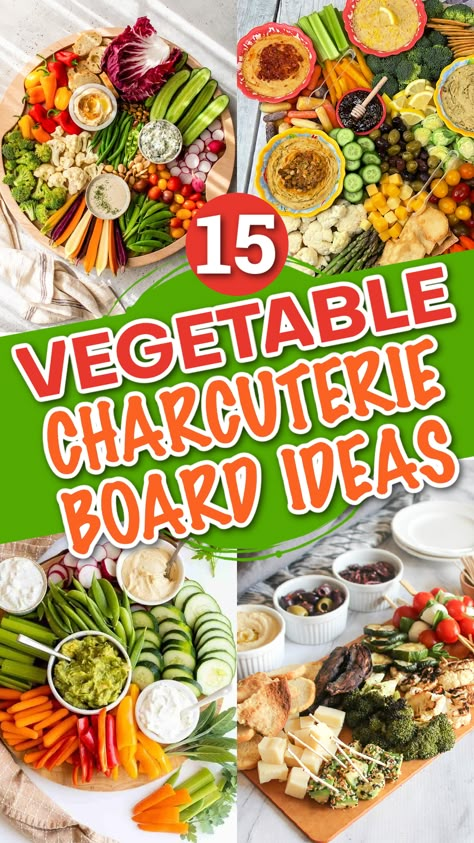 Vegetable Charcuterie Board Ideas - Oh My Creative Vegetable Charcuterie Board Ideas, Veggie Trays Ideas Vegetable Platters, Charcuterie Vegetarian, Vegetable Charcuterie Board, Vegetable Charcuterie, Charcuterie Board Food, Christmas Veggie Tray, Veggie Plate, Charcuterie Board Meats