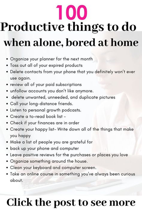 Tenk Positivt, Bored At Home, What To Do When Bored, Productive Things To Do, Vie Motivation, Things To Do When Bored, Self Care Activities, Life Organization, Successful People