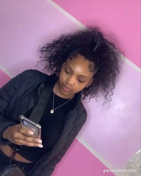 Cute Ponytail With Weave, Poofy Ponytail Hairstyles For Black Women, Middle Curly Ponytail Weave, Wavy Weave Ponytail For Black Women, High Top Ponytail Weave, Bob Ponytail Curly, Short Puffy Ponytail Weave, Cute High Ponytails For Black Women, Mid Ponytail Hairstyles Black Women Curly