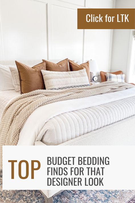 Full Bed Set Ideas, Queen Bedding Set, Cozy King Size Bedding, King Bedding Sets Master Bedrooms Modern, Queen Bed Set Up, Cream Comforter Bedroom Ideas, Plush Bedding Ideas, Queen Bed Comforter Set Room Ideas, King Size Bedding Ideas Cozy