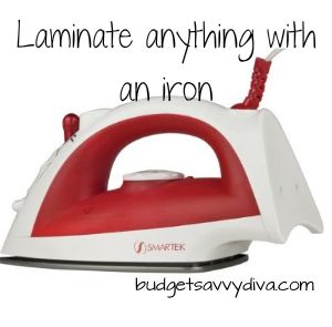 how to laminate recipe cards, ID’s, and more simply using an iron, laminating pouches, and a t-shirt Nyttige Tips, Foto Transfer, Craft Rooms, Clever Crafts, Clever Ideas, Crafty Craft, School Art, Crafty Diy, Diy Projects To Try