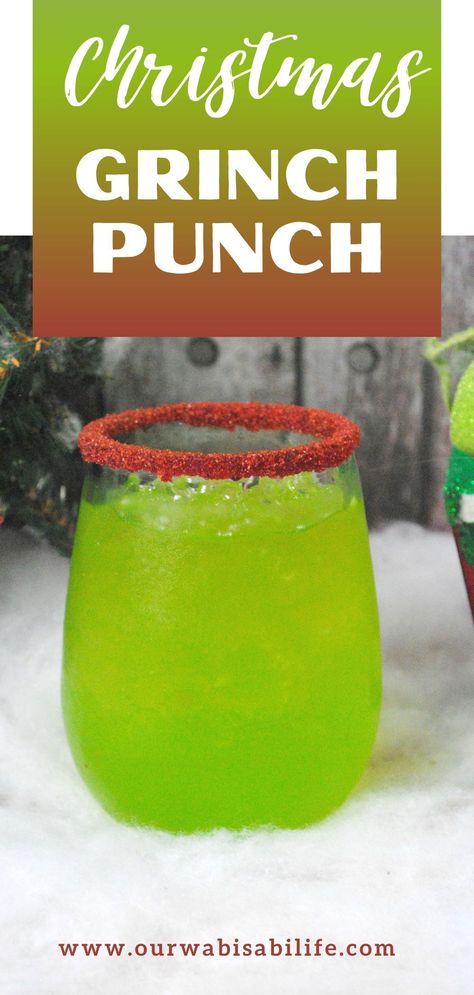 Easy Holiday Adult Beverages, Christmas Punch Alcoholic Recipes, Grinch Mixed Drink, Grinch Liquor Drink, Mr Grinch Cocktail, Alcoholic Grinch Punch Recipe, Christmas Grinch Drink, Grinch Inspired Alcohol Drinks, Mr Grinch Drink