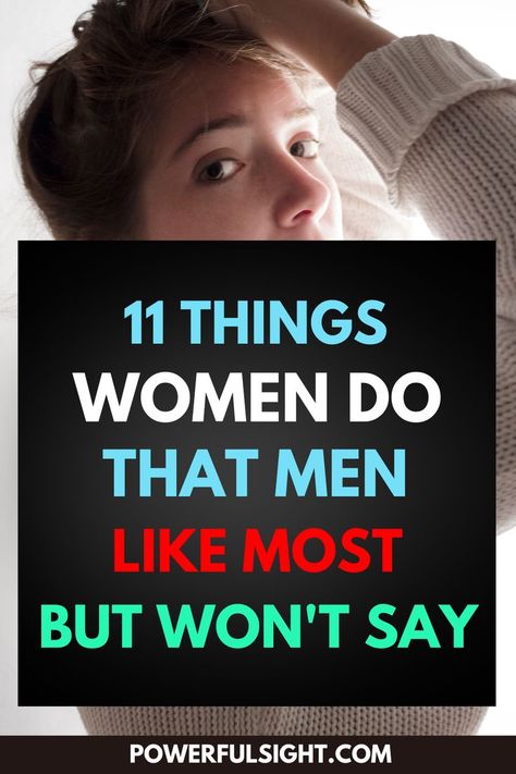 11 Things Women Do That Men Like Most What Do Men Want, How To Kiss, What Men Want, Healthy Relationship Tips, Healthy Relationship, How To Turn, Your Boyfriend, Husband And Wife, Boyfriend Girlfriend