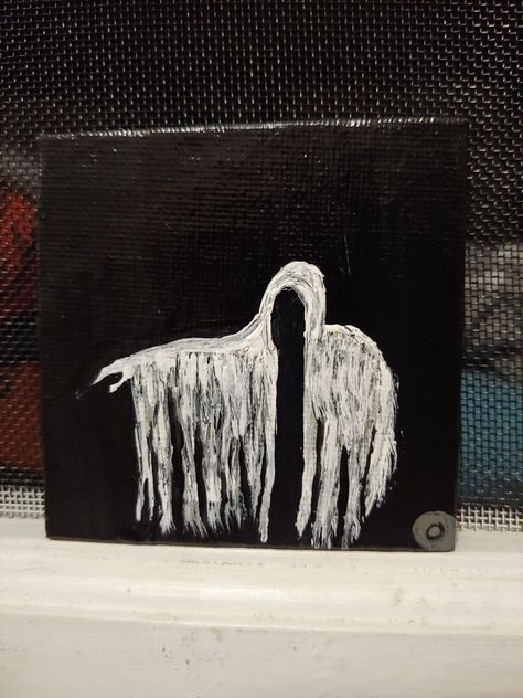 "Grim Reaper" 2020 Grim Reaper Painting Easy, Grim Reaper Painting, Reaper Painting, Grim Reaper Art, Painting Easy, Paint And Sip, Easy Wall, Grim Reaper, Moose Art