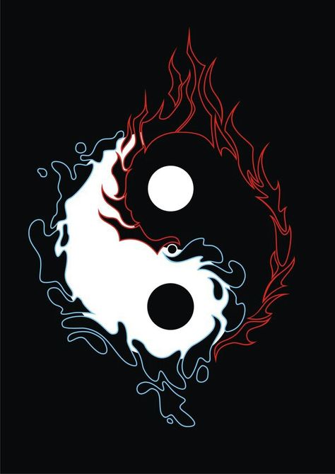 Ying Yang Wallpaper, Jing Y Jang, Ying Yang Art, Ying Yang Tattoo, Creaturi Mitice, Yin Yang Designs, Yin Yang Art, Yin Yang Tattoos, Art Hippie