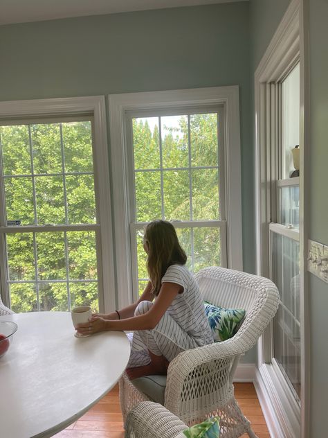 Cape Cod Room Aesthetic, Southern Beach Cottage, Modern Coastal Home Aesthetic, Coastal Granddaughter Interior, Charleston Sc Asthetic, Charleston Summer Aesthetic, Charleston Girl Aesthetic, Summer At Home Aesthetic, Southern Charm Aesthetic