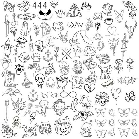 Friday the 13th Tattoo Flash Sale! 11am to 7pm $50 Tattoos from our flash sheet $70 For your own design (Should be similar to a simple outline flash tattoo) Size: 1-2" Black ink only, extra charge for color/shading No Necks, feet, or fingers. CASH ONLY PLEASE! DON'T LIKE OUR FLASH? DM US IN ADVANCE WITH YOUR OWN DESIGN FOR APPROVAL FOR $70! ALL PIERCINGS ON FRIDAY THE 13th FROM 3PM to 7PM ARE $13 OFF! For current pricing on piercings, check out our website at www.wyldesydestattoo.com 15... Friday 13th Flash Sheet, Apprentice Flash Sheet, Simple Feet Tattoos, October Flash Tattoo, Finger Tattoo Outline, Small Friday The 13th Tattoos, Flash Tattoos Simple, Halloween Flash Sheet Tattoo, Finger Tattoo Flash