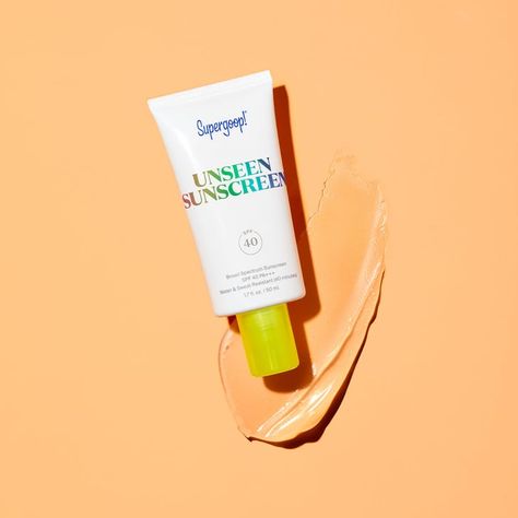 Top-Rated New Skincare at Sephora Feb. 2020 Unseen Sunscreen Spf 40, Supergoop Unseen Sunscreen, Unseen Sunscreen, Red Algae, Summer Skincare, Skin Prep, Oily Skin Care, Broad Spectrum Sunscreen, Top 40