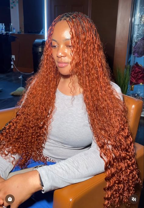 Ginger Goddess Braids, Ginger Boho Braids, Ginger Knotless Braids, Now Taking Appointments, Ginger Braids, Taking Appointments, Big Box Braids Hairstyles, Bohemian Braids, Colored Braids