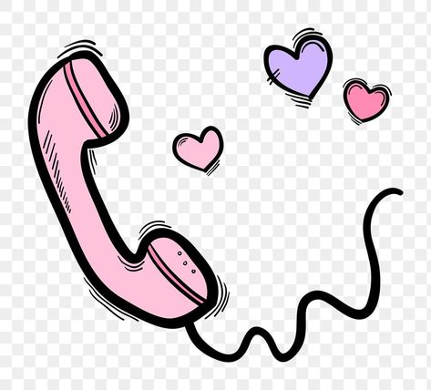 Png Phone Icon, Telephone Doodle, Telephone Clipart, Phone Png, Icon Phone, About Phone, Doodle Png, Doodle Vector, Hand Phone