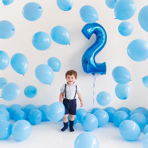 See more via Instagram @annawithlove | Balloons, 2nd Birthday, Birthday Ideas, Birthday Photoshoot, Annawithlove Photography, Mom Life, Happy Birthday, Boy Birthday, Motherhood, Turning Two, Live Colourfully #blueballoons #birthdayballoons #birthdayideas #balloonphotoshoot Balloons Photoshoot, Birthday Photoshoot Ideas Boys, Boy Birthday Pictures, 2nd Birthday Pictures, 2nd Birthday Photos, Birthday Photoshoot Ideas, Birthday Balloons Pictures, 2nd Birthday Boys, Balloon Pictures