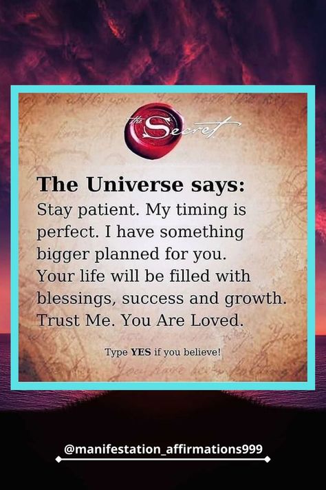 The universe is Giving Something That You Prayed For | Wealth Manifestation Tips Secret Manifestation, Wealth Manifestation, Manifestation Tips, Something Big, Be Patient, Manifestation Affirmations, Self Quotes, Affirmation Quotes, Positive Energy