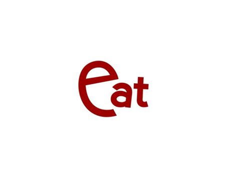 Logo Font Design, Eat Logo, Food Logo Design Inspiration, Logo Design Agency, Minimalist Brand, Line Art Minimalist, Logo Design Inspiration Creative, Logo Graphic Design, Food Logo Design