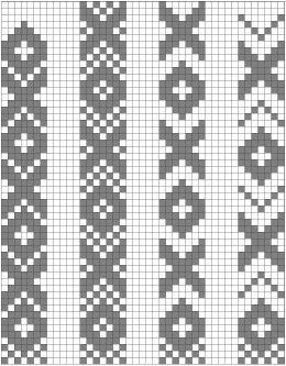 Stacking diamonds and x Beaded Loom Patterns Free, Bracelet Book Patterns, Beaded Belts Patterns, Bead Loom Kits, Pattern Elements, Inkle Weaving, Stitching Patterns, Inkle Loom, Bead Loom Designs