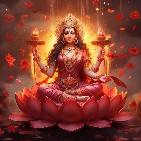 illustration of God Maha lakshmi images download mah laxmi goddess Goddess Lakshmi Photos, Maha Laxmi Goddesses, Lakshmi Aesthetic, Maha Lakshmi Images, Sri Suktam, Lakshmi Devi Images, Godess Laxmi, Laxmi Goddess, Maha Laxmi