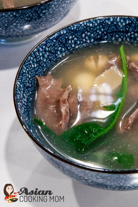 This pig heart soup is quite tasty and very economical to make. It's great if you are frugal and want to try something new! #budgetfood #frugaleats #frugal Pig Heart Recipe, Heart Soup, Soup Chinese, Pig Heart, Sweet Red Bean Paste, Lotus Seeds, Dried Scallops, Keto Dishes, Chinese Background