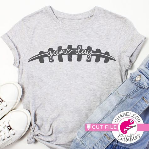 Football Shirt Designs, Game Day Football, Football Mom Shirts, Cute Shirt Designs, Football Football, Spirit Shirts, Vinyl Shirts, Game Day Shirts, Spirit Wear