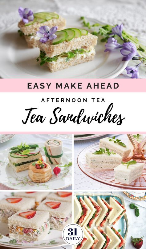 Afternoon Tea Sandwiches, Party Sandwiches Recipes, Tea Party Sandwiches Recipes, Tea Sandwich, Cucumber Tea Sandwiches, Tea Party Sandwiches, Tea Sandwiches Recipes, Books And Tea, English Tea Party