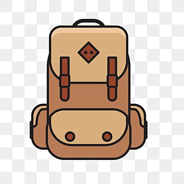 School Bag Clipart, Backpack Clipart, Bag Clipart, Backpack Drawing, Backpack Simple, School Vector, Simple Bag, Bag Illustration, School Cartoon