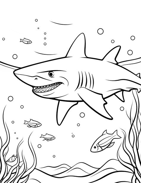 Angel Shark, Finding Nemo Coloring Pages, Nemo Coloring Pages, Happy Birthday Coloring Pages, Puppy Coloring Pages, Shark Coloring Pages, Pumpkin Coloring Pages, Spring Coloring Pages, Summer Coloring Pages