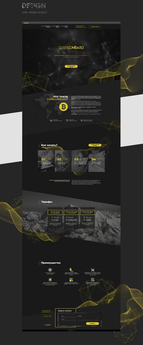 Gold Black Website Design, Behance Website Design, Minimal Web Design Landing Pages, Black Website Design Inspiration, Black And Gold Website Design, Black And Gold Website, Gold Website Design, Lending Design, Gold Web Design