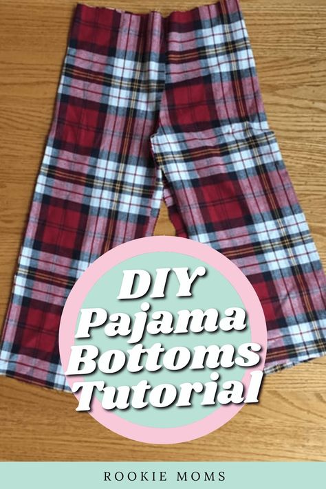 Pajama Pants Pattern Free, Pajama Pants Tutorial, Pajamas Diy, Christmas Pajama Bottoms, Pajama Pants Pattern, Pants Pattern Free, Girls Pajama Pants, Flannel Pajama Bottoms, Flannel Pjs