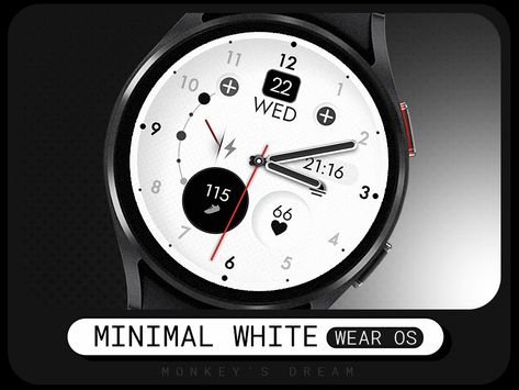 Minimal and Elegant Watch Face by Monkey's Dream Logo Reference, Elegant Watch, Face Design, Watch Faces, Samsung Gear, Global Community, Wrist Watch, Graphic Design, ? Logo