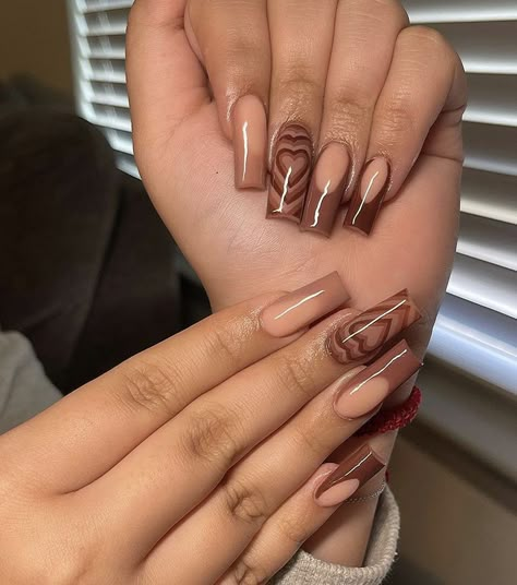 Fall Nails Brown 2023 18 Ideas: Embrace the Warmth of Autumn in Style Nail Art For Short Nails, Art For Short Nails, Nail Art Easy, Nail Art Inspo, Brown Acrylic Nails, Brown Nails Design, Acrylic Toe Nails, Summer Nail Art, Colored Acrylic Nails